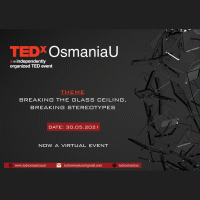TEDx Osmania University 2021 TEDx Event Poster